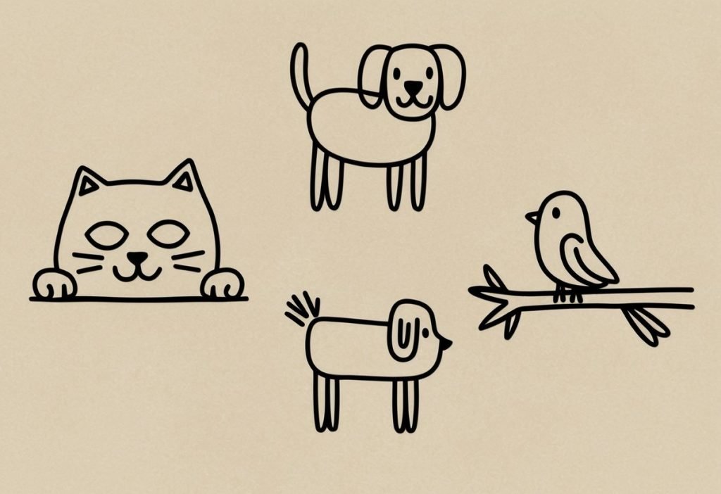 62 Easy Cute Doodles to Draw For Fun - Sketch Draw Create - Drawing For ...